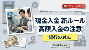 【最新】現金入金の新ルール：高額入金時の注意点と銀行の対応